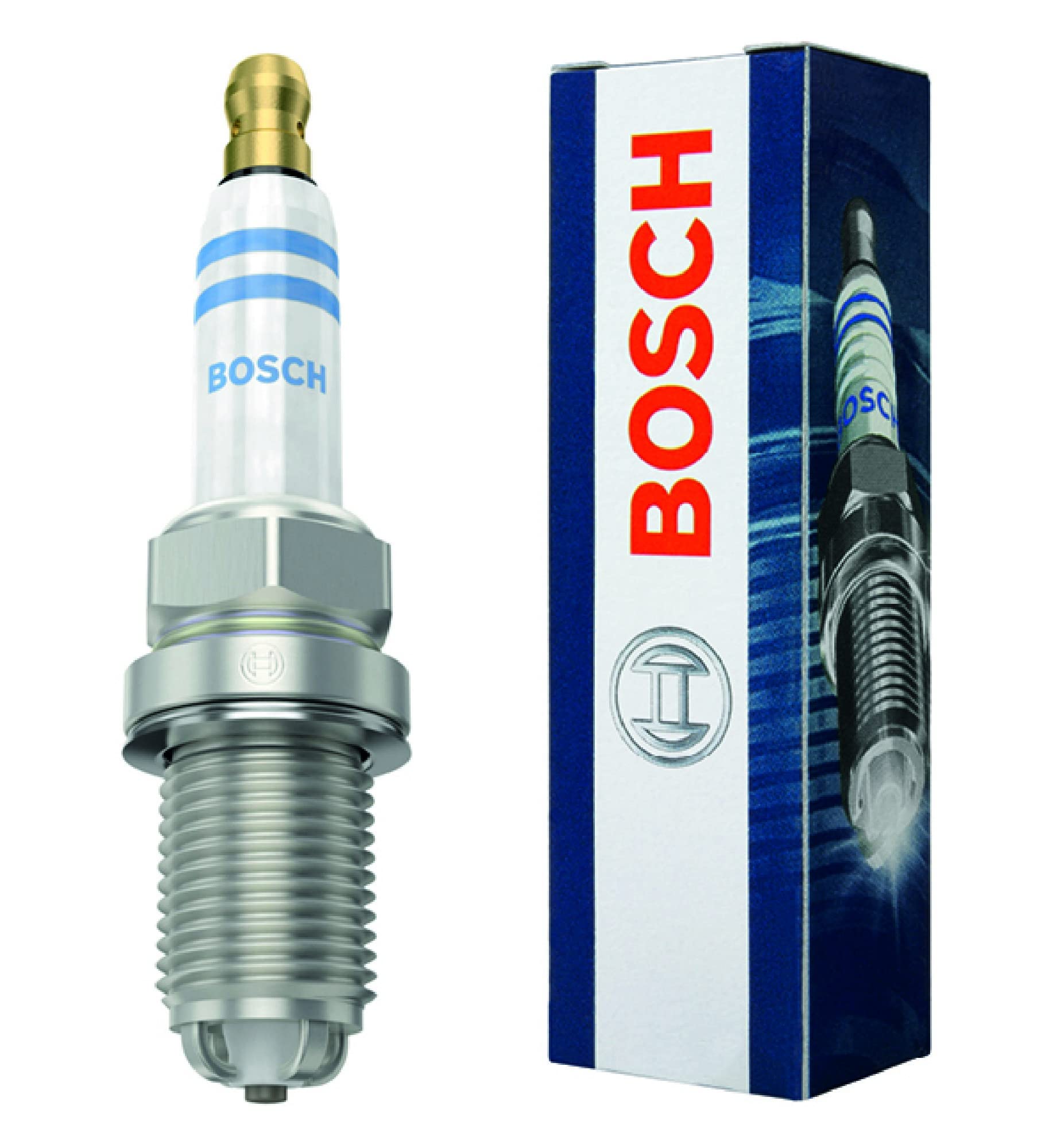 Bosch FGR7KQE0 - Nickel Zündkerzen - 1 Stück von Bosch Automotive