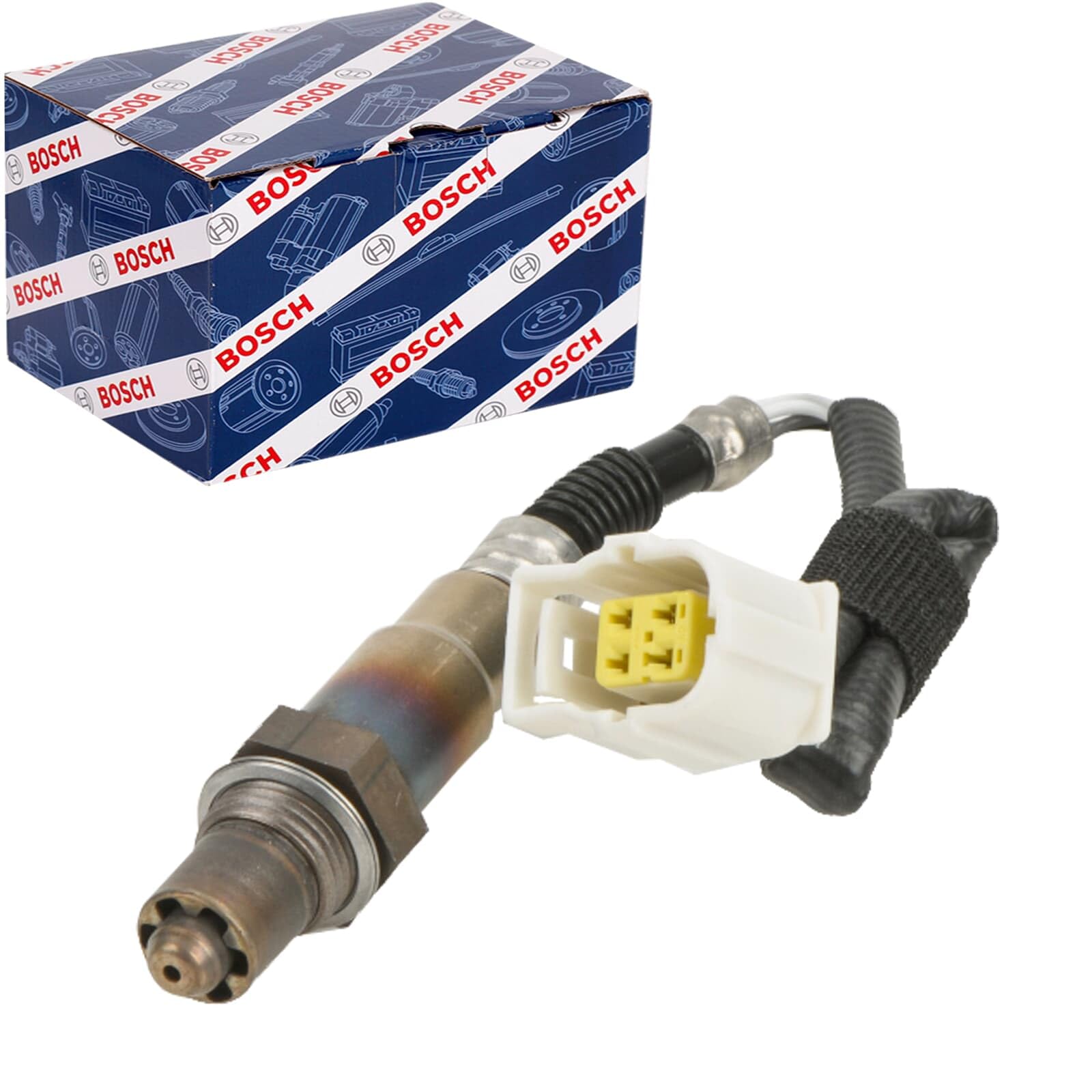 Bosch 0258006915 - Lambdasonde mit fahrzeugspezifischem Stecker von Bosch