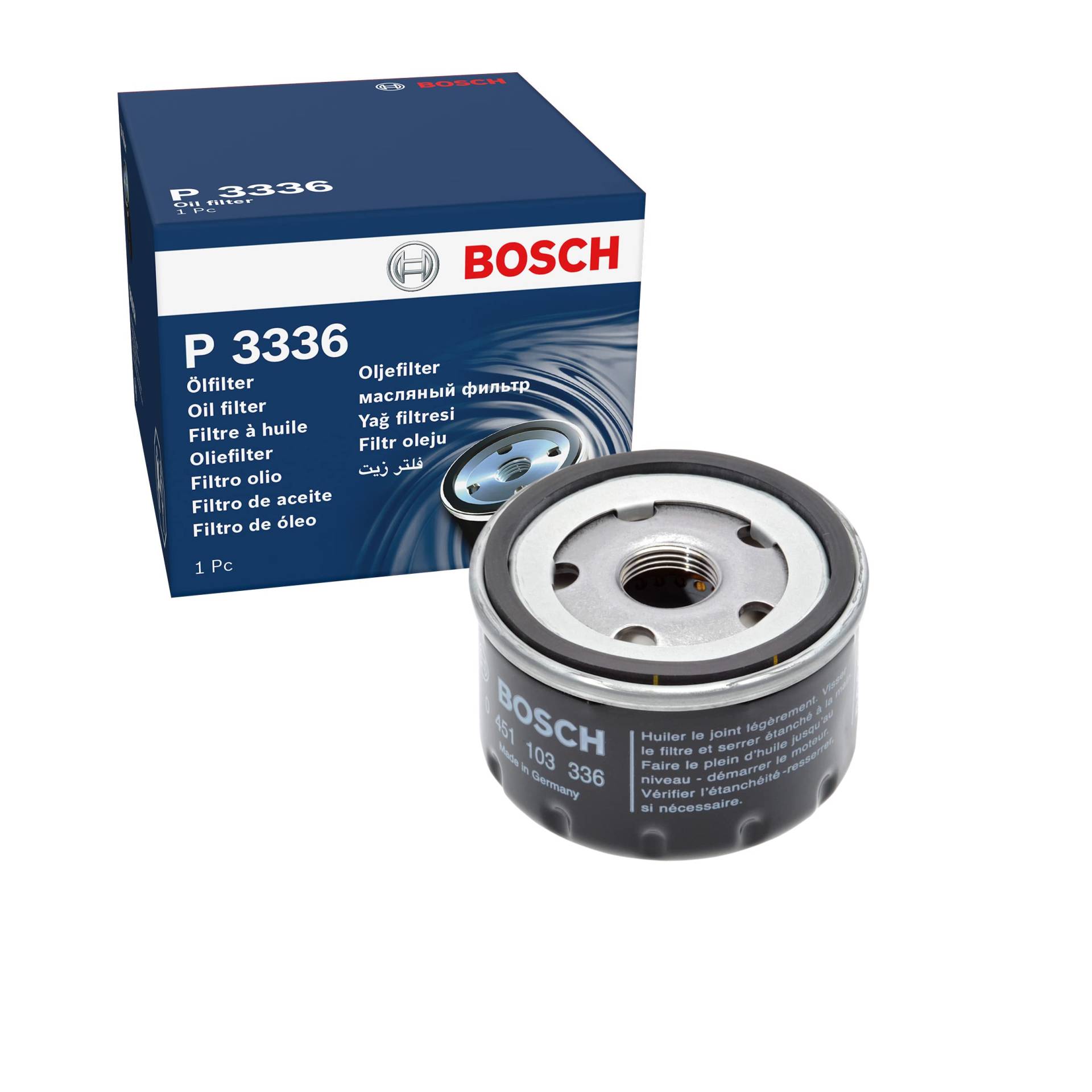 Bosch Automotive P3336 - Ölfilter Auto von Bosch