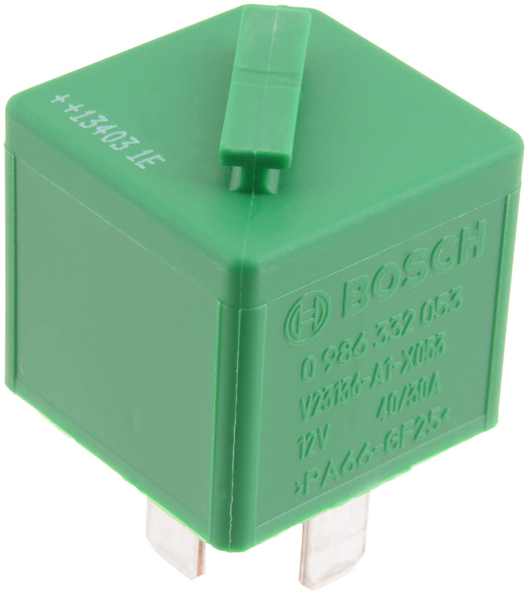 Bosch 0986332053 Mini-Relais 12V 40A, IP5K4, Betriebstemperatur von -40° C bis 85° C, Wechselrelais, 5 Pin Relais von Bosch