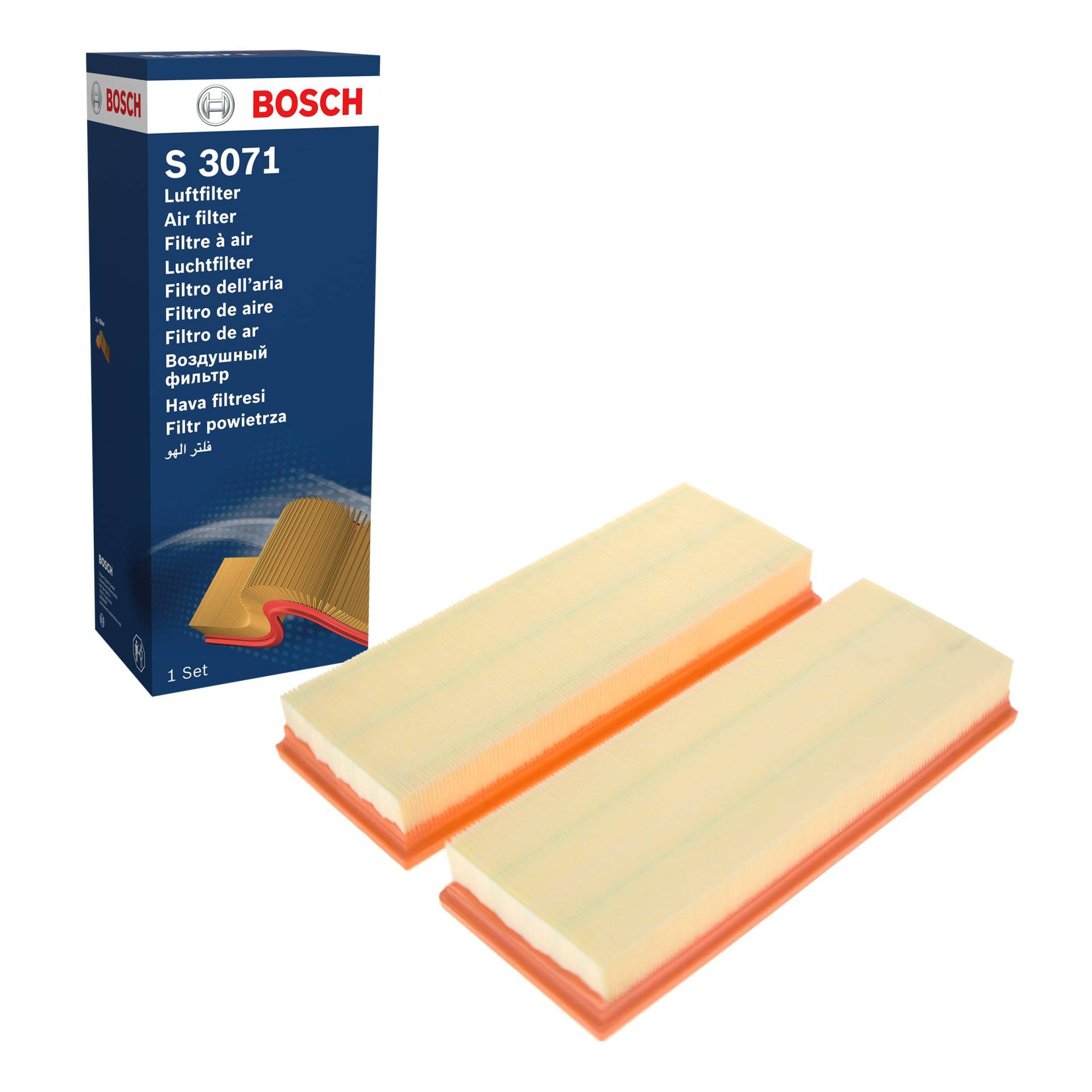 Bosch Automotive S3071 - Luftfilter Auto von Bosch