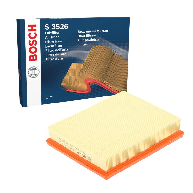 Bosch Automotive S3526 - Luftfilter Auto, 1 457 433 526 von Bosch