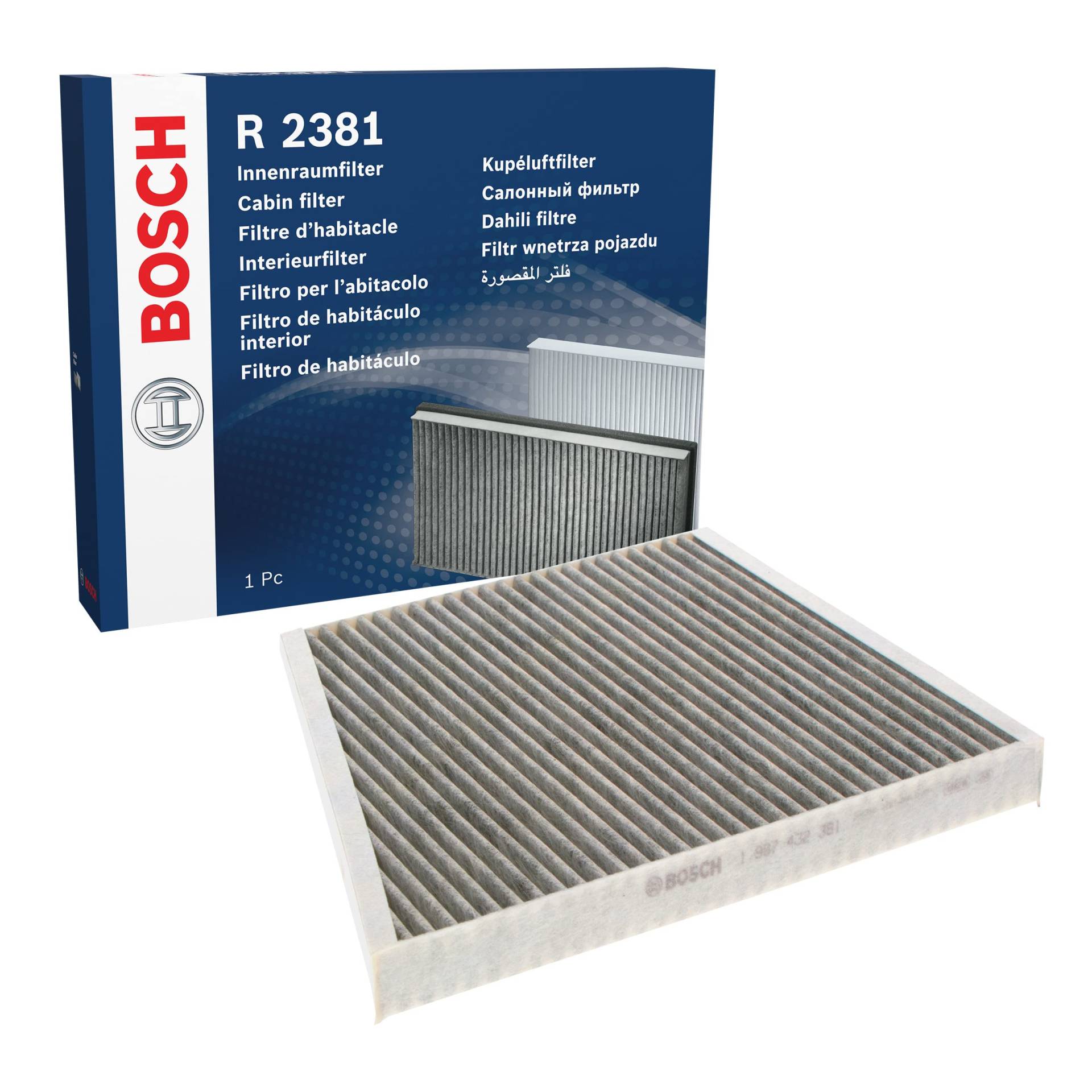 Bosch Automotive R2381 - Innenraumfilter mit Aktivkohle von Bosch Automotive