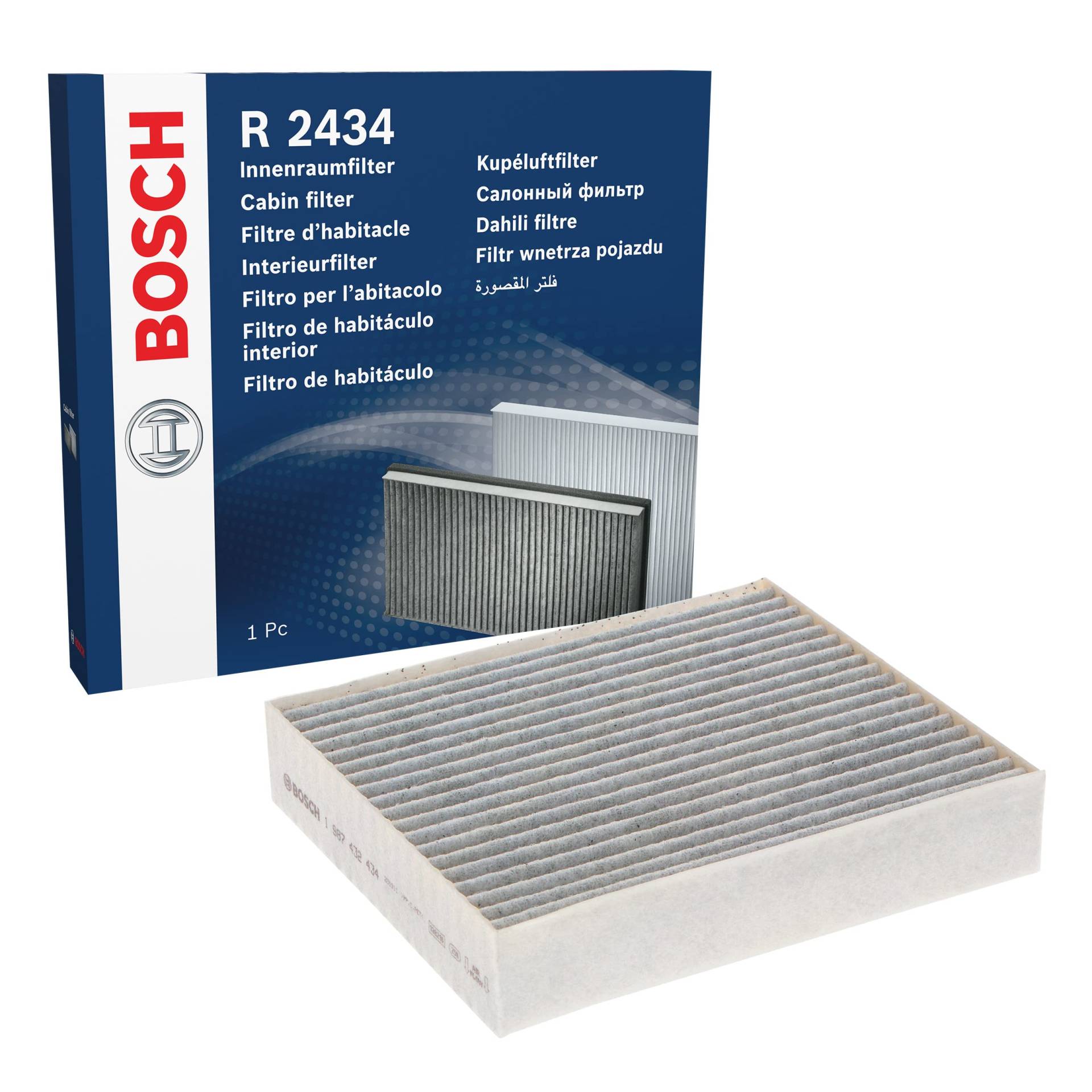 Bosch Automotive R2434 - Innenraumfilter mit Aktivkohle von Bosch