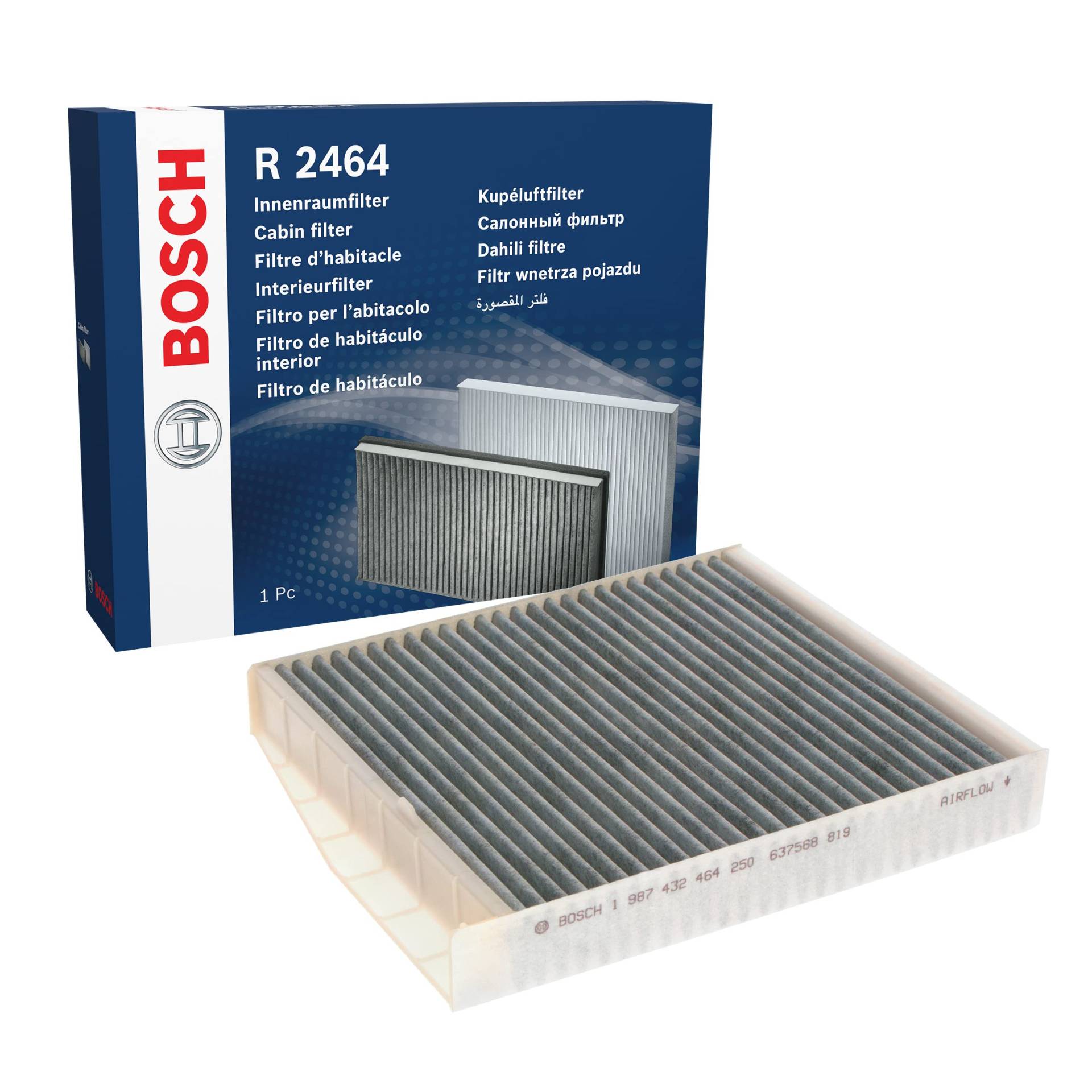 Bosch Automotive R2464 - Innenraumfilter mit Aktivkohle von Bosch