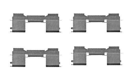 Bosch 1 987 474 711 BREMSBELÄGE-Montageset von Bosch