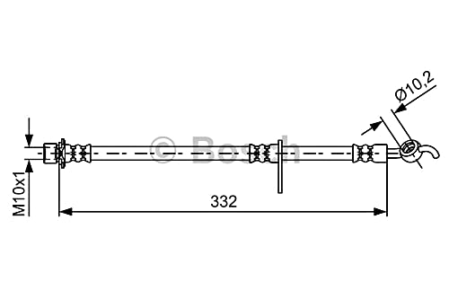 Bosch 1 987 481 654 flexibel Bremssattel von Bosch