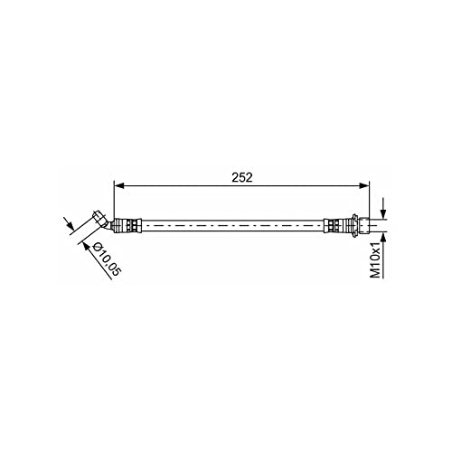 Bosch 1 987 481 662 Bremsleitung Schlauch von Bosch