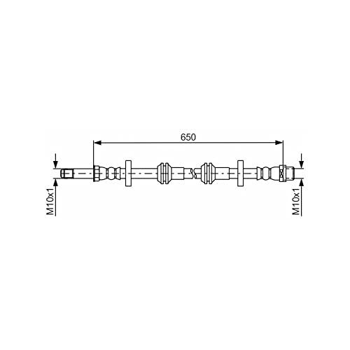 Bosch 1 987 481 690 Bremsleitung Schlauch von Bosch