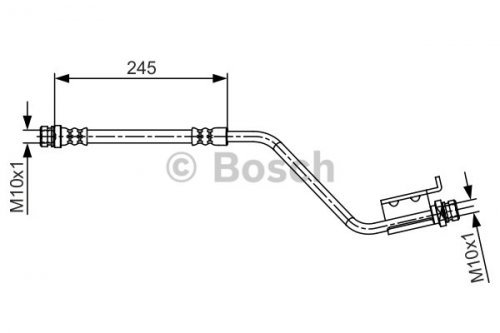 Bosch 1 987 481 717 Bremsleitung Schlauch von Bosch