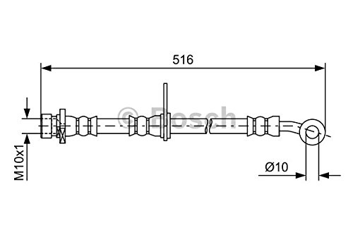 Bosch 1 987 481 730 Bremsleitung Schlauch von Bosch