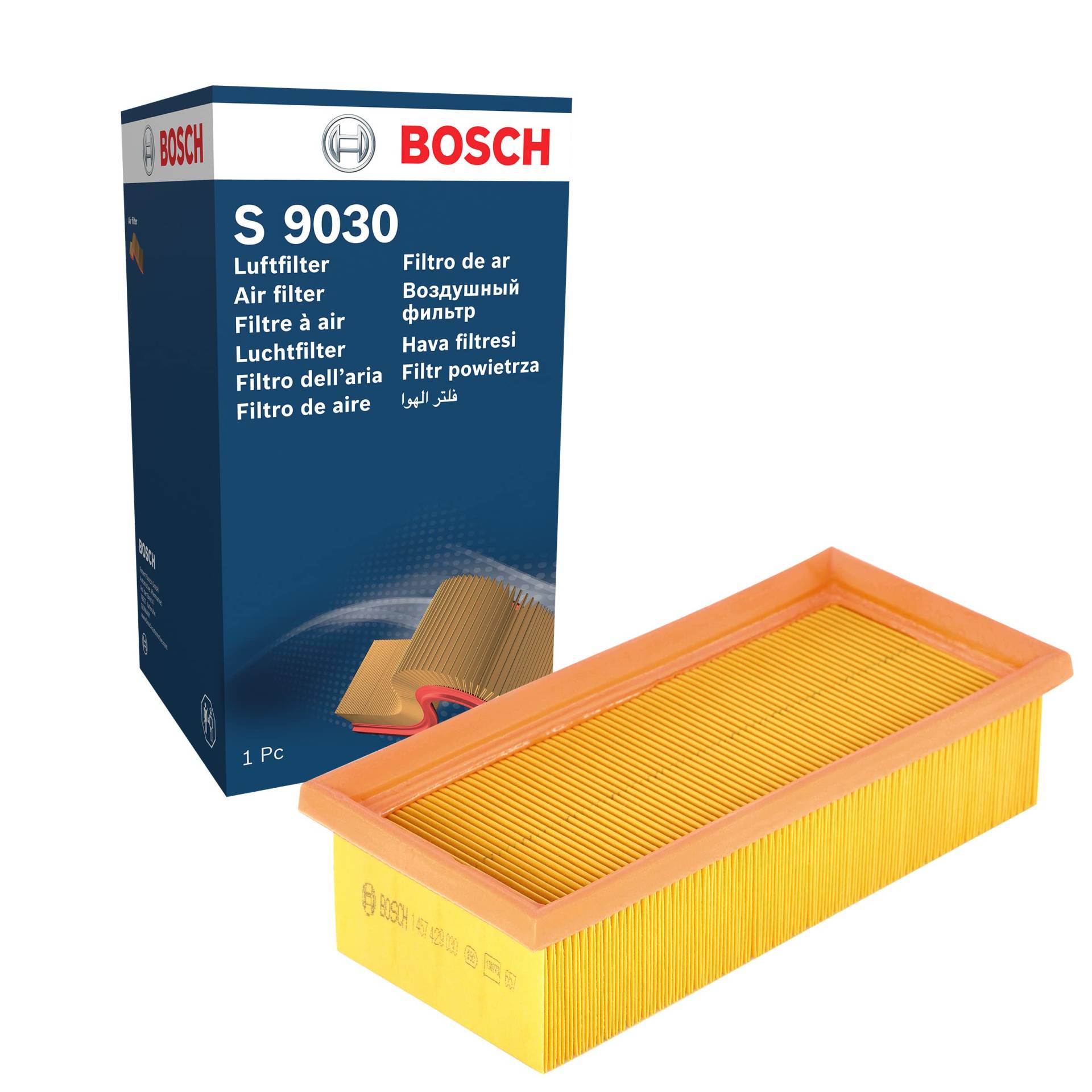 Bosch Automotive S9030 - Luftfilter Auto von Bosch