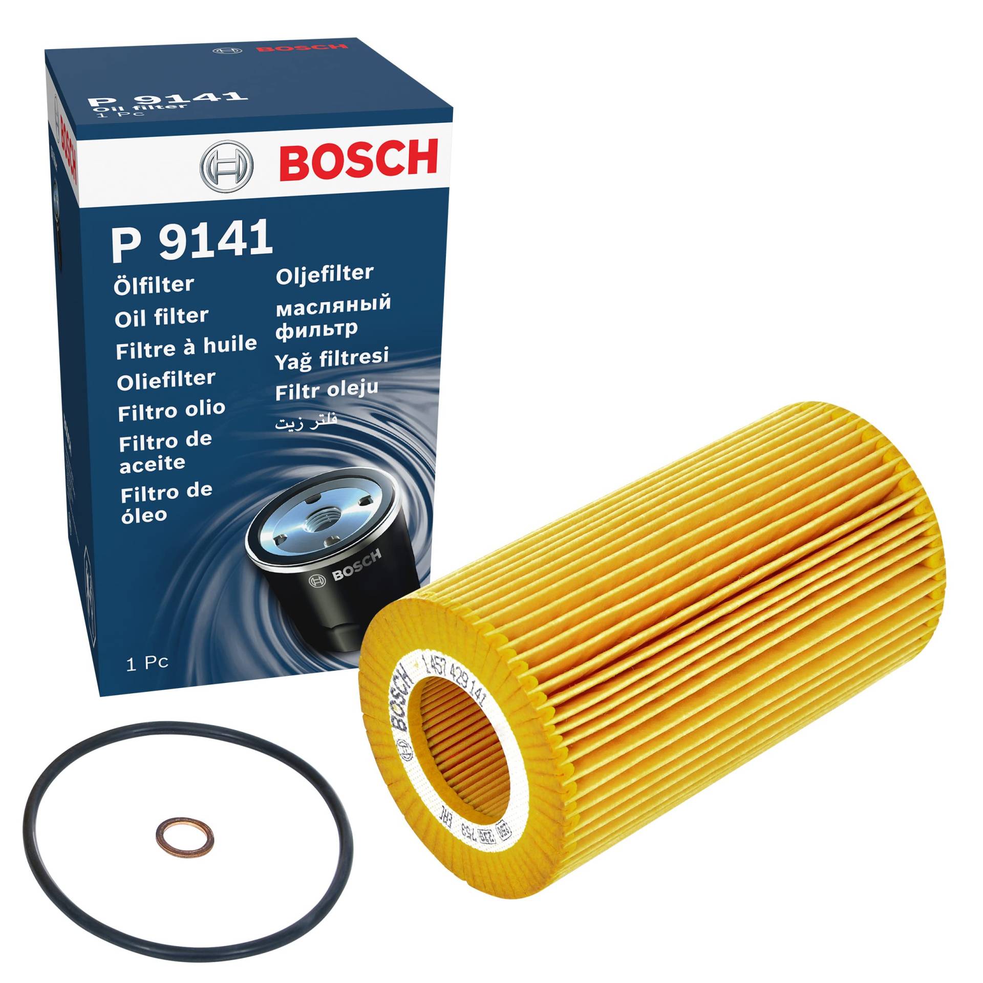 Bosch Automotive P9141 - Ölfilter Auto von Bosch