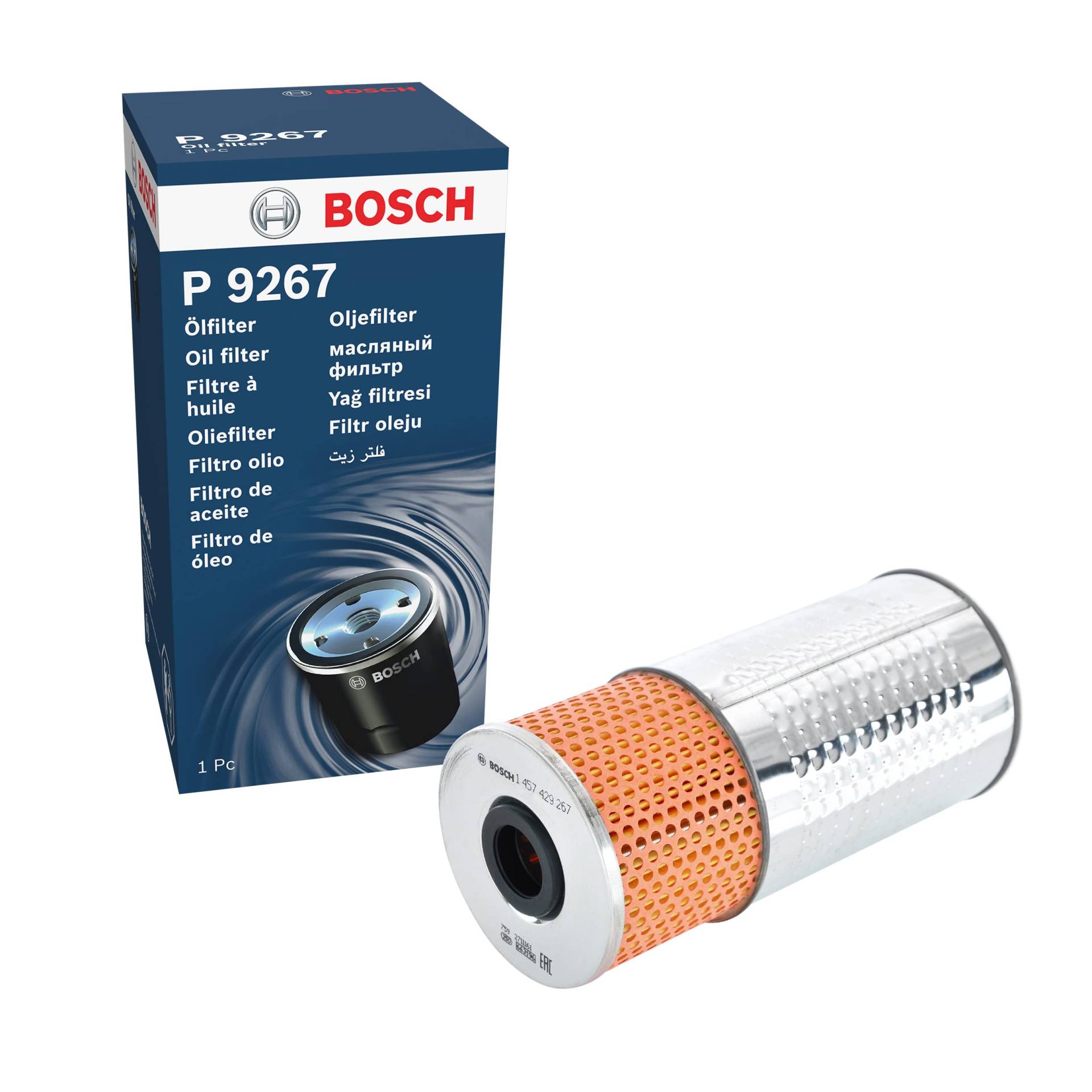 Bosch Automotive P9267 - Ölfilter Auto von Bosch Automotive