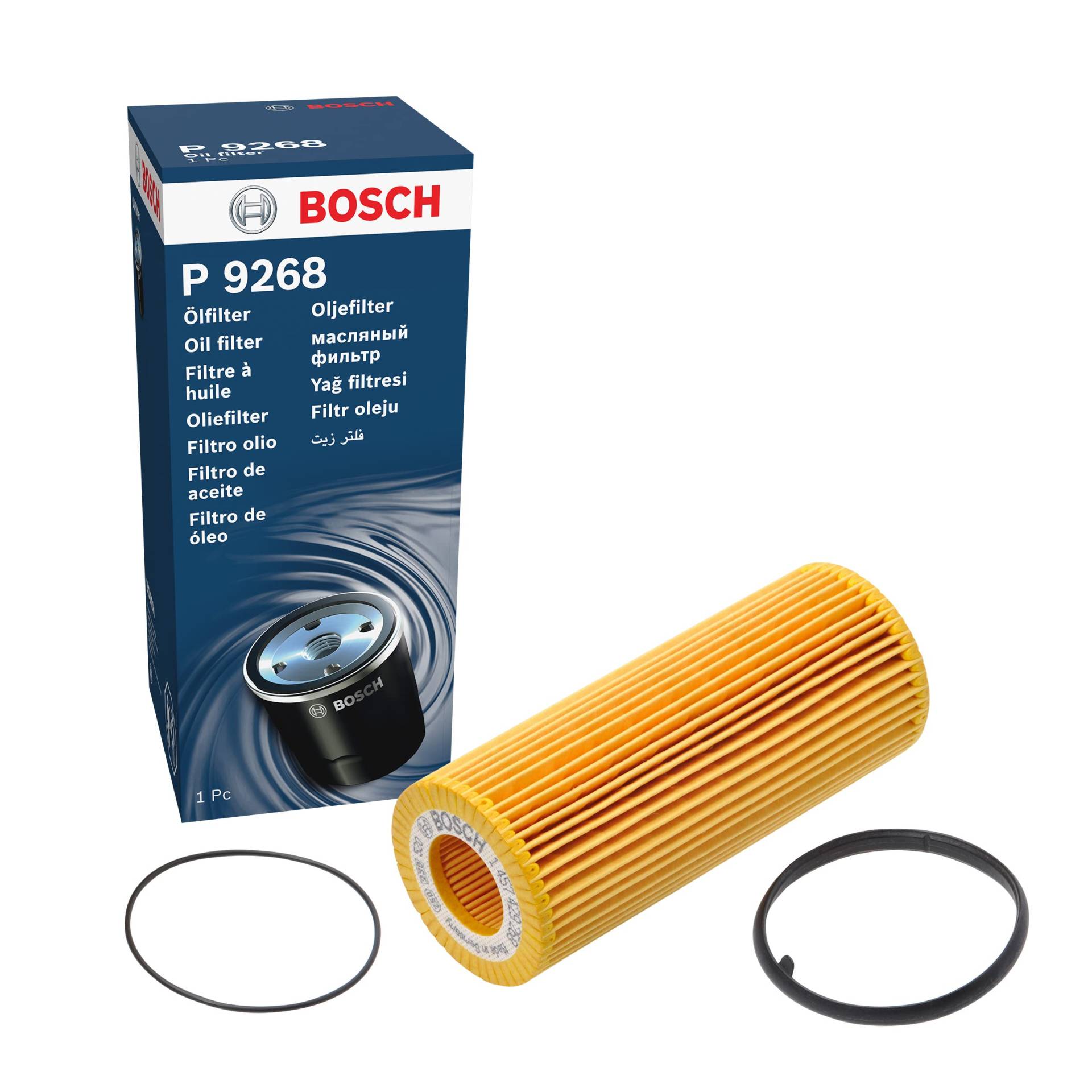 Bosch Automotive P9268 - Ölfilter Auto von Bosch Automotive