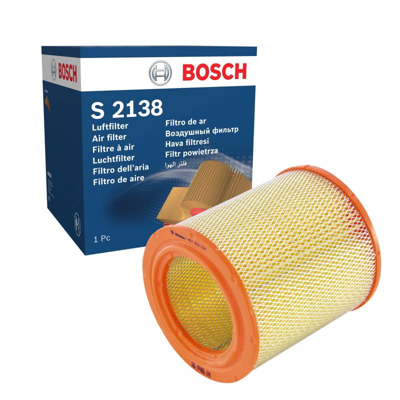 Bosch Automotive S2138 - Luftfilter Auto von Bosch