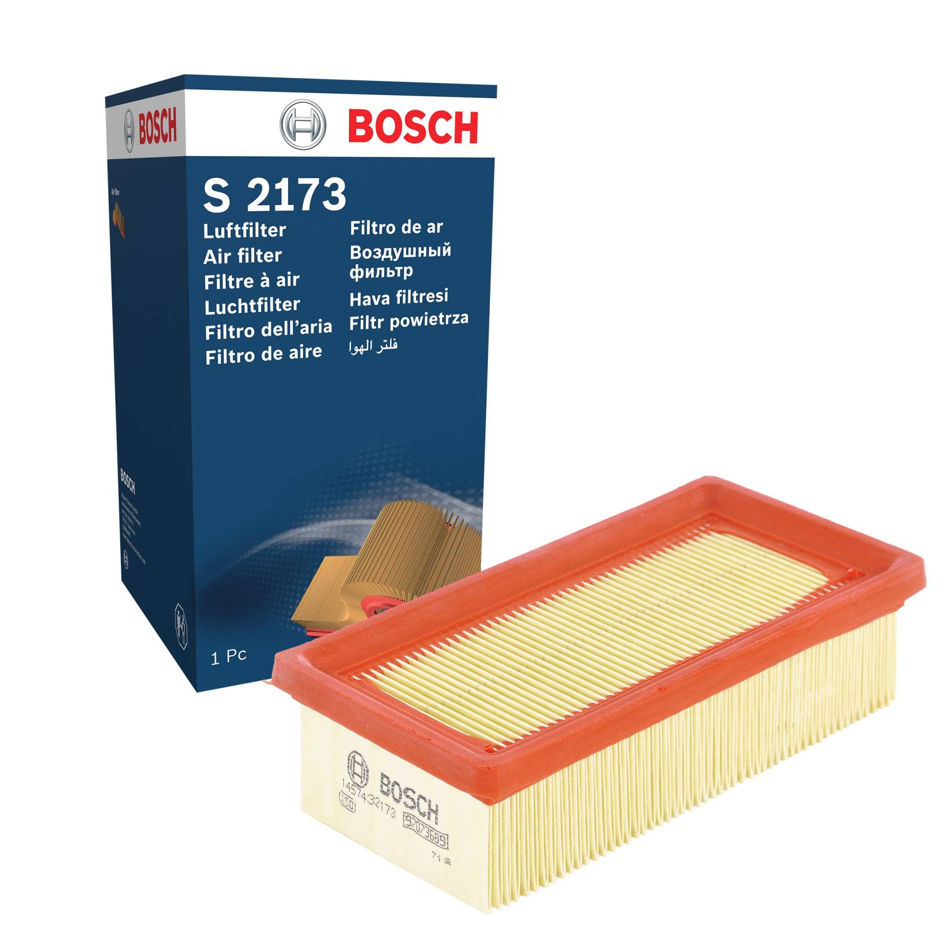 Bosch Automotive S2173 - Luftfilter Auto von Bosch