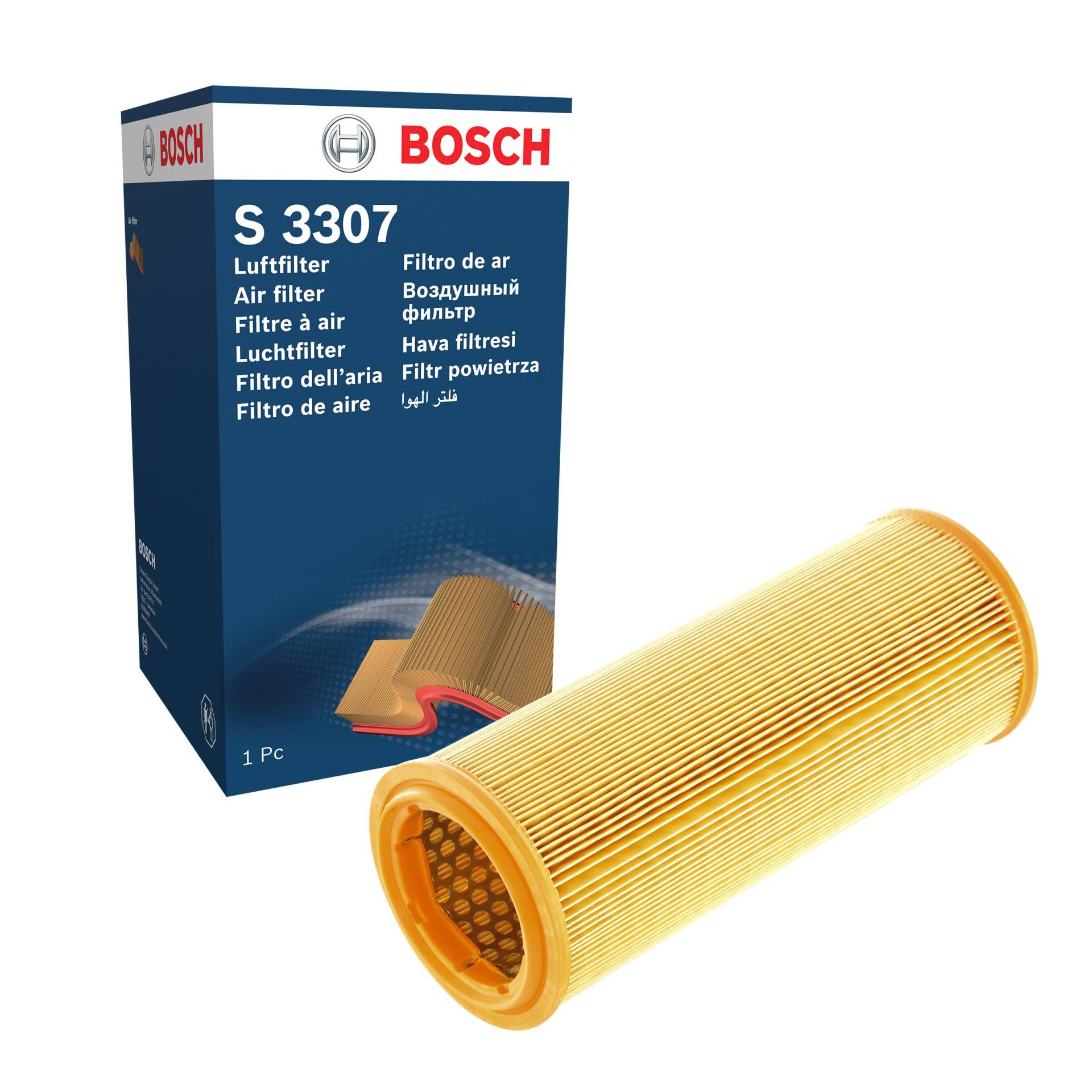 Bosch S3307 - Luftfilter Auto von Bosch Automotive