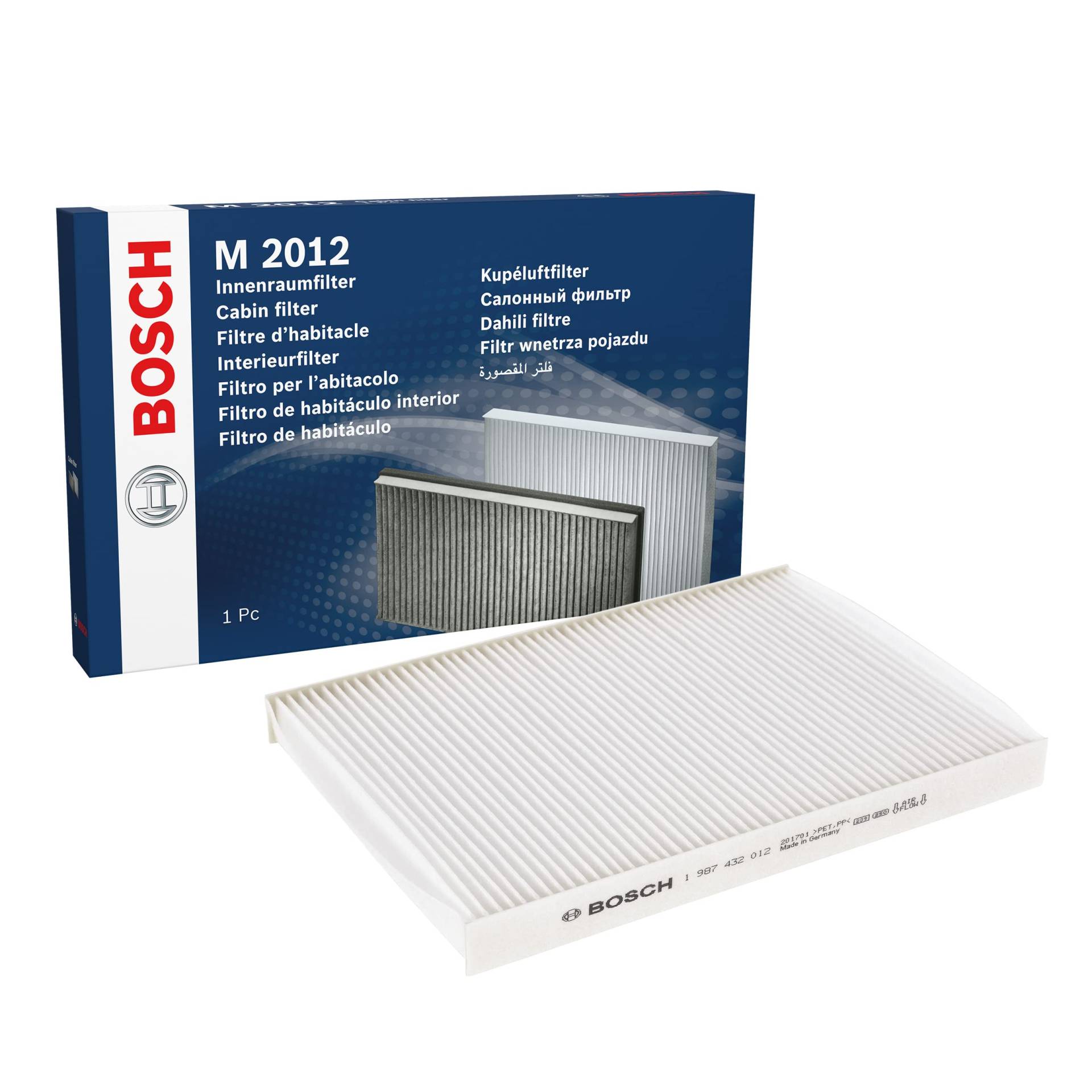 Bosch M2012 - Innenraumfilter Standard von Bosch Automotive