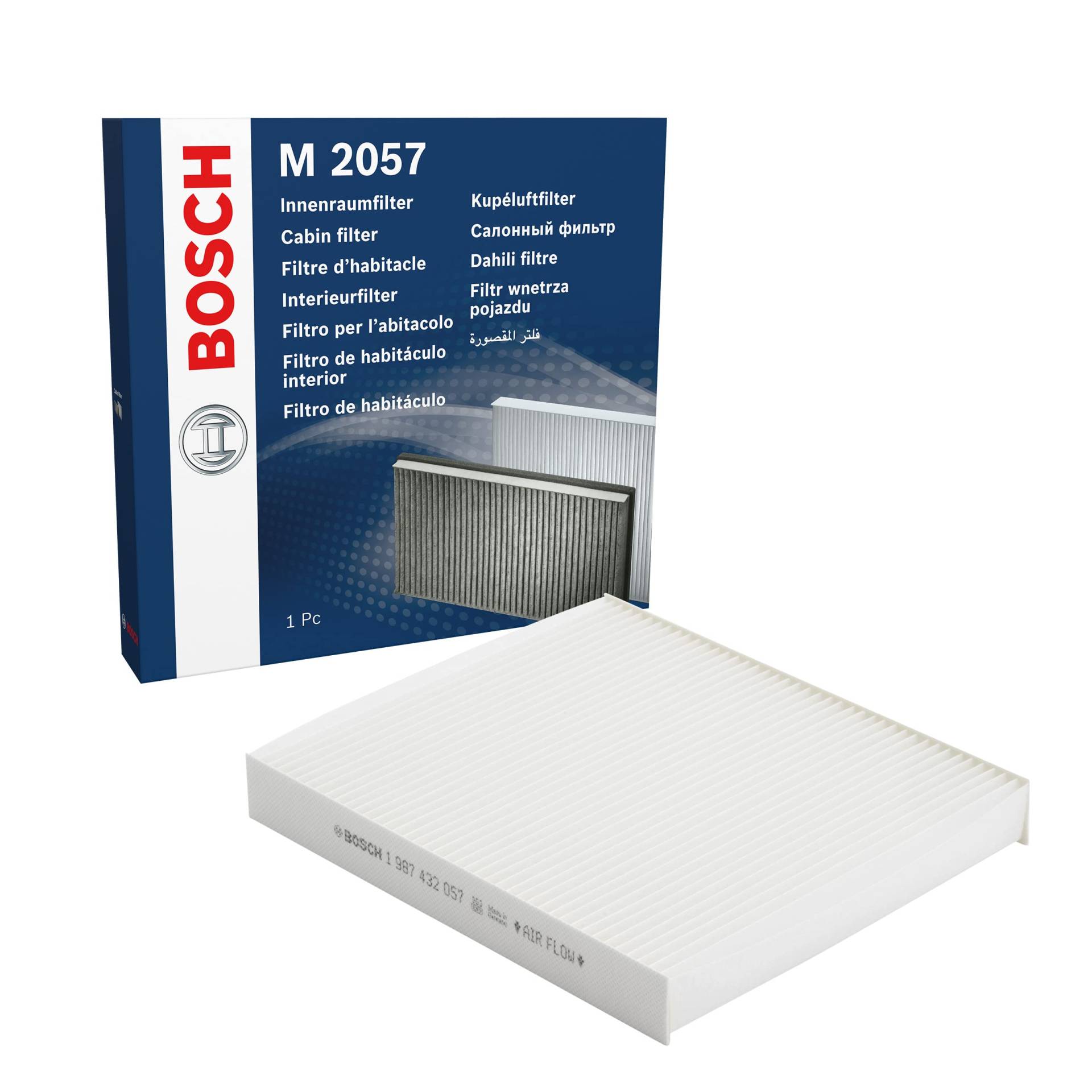 Bosch Automotive M2057 - Innenraumfilter Standard von Bosch Automotive