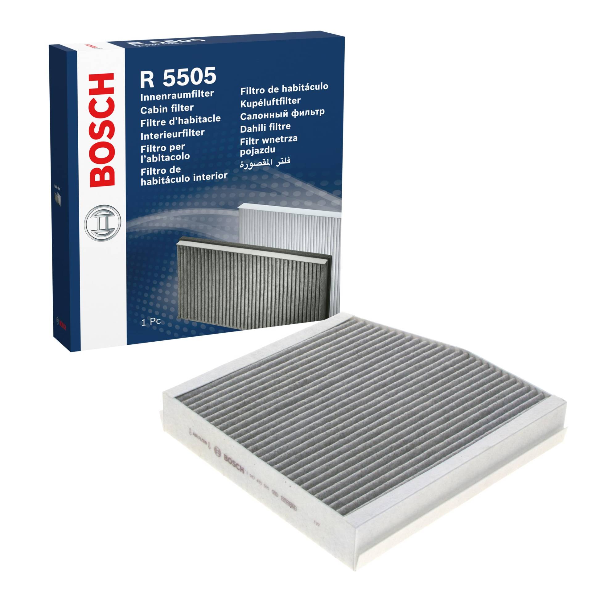 Bosch R5505 - Innenraumfilter mit Aktivkohle von Bosch Automotive