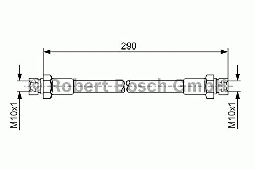 Bosch 1987476061 Bremsschlauch von Bosch Automotive