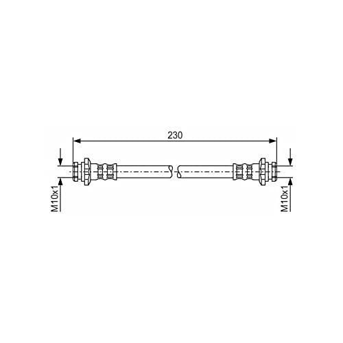 Bosch 1987476137 Bremsschlauch von Bosch