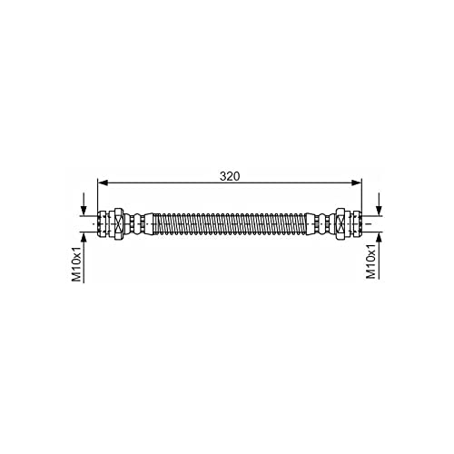 Bosch 1987476501 Bremsschlauch von Bosch