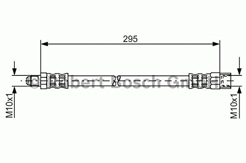 Bosch 1987481015 Bremsschlauch von Bosch