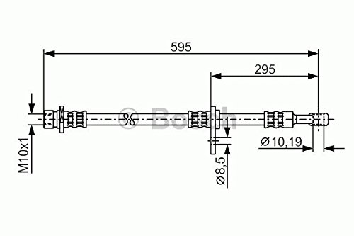 Bosch 1987481044 Bremsschlauch von Bosch