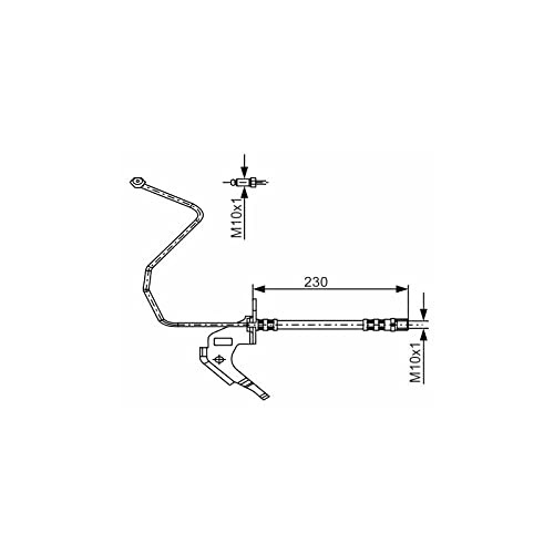 Bosch 1987481162 Bremsschlauch von Bosch