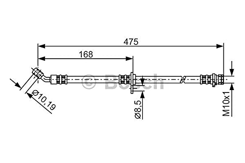 Bosch 1987481327 Bremsschlauch von Bosch