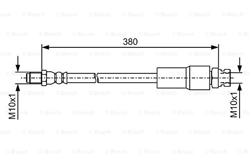 Bosch 1987481547 Schlauch Bremsscheibe von Bosch