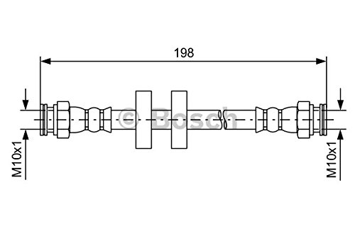 Bosch 1987481581 Schlauch Bremsscheibe von Bosch