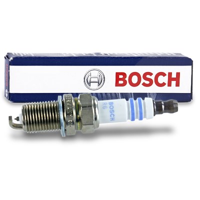 Bosch 1x Zündkerze Doppelplatin FR7KPP33U+ [Hersteller-Nr. 0242236544] für Ford, Honda, Kia, Hyundai, Infiniti, Audi, Bentley, Chrysler, Suzuki, Rover von Bosch