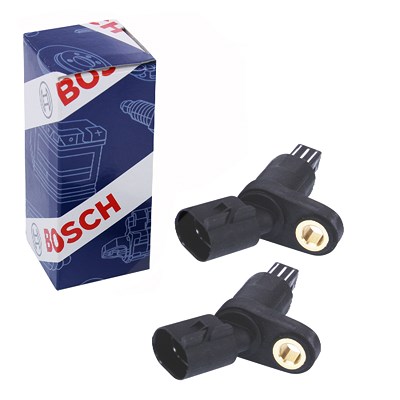 Bosch 2x ABS-Sensor Hinterachse beidseitig für Audi, Seat, Skoda, VW von Bosch