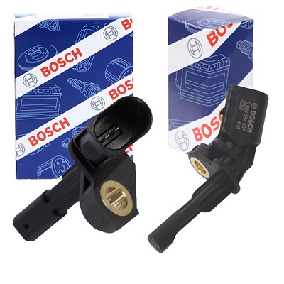 Bosch 2x ABS-Sensor Hinterachse links + rechts für Audi, Seat, Skoda, VW von Bosch