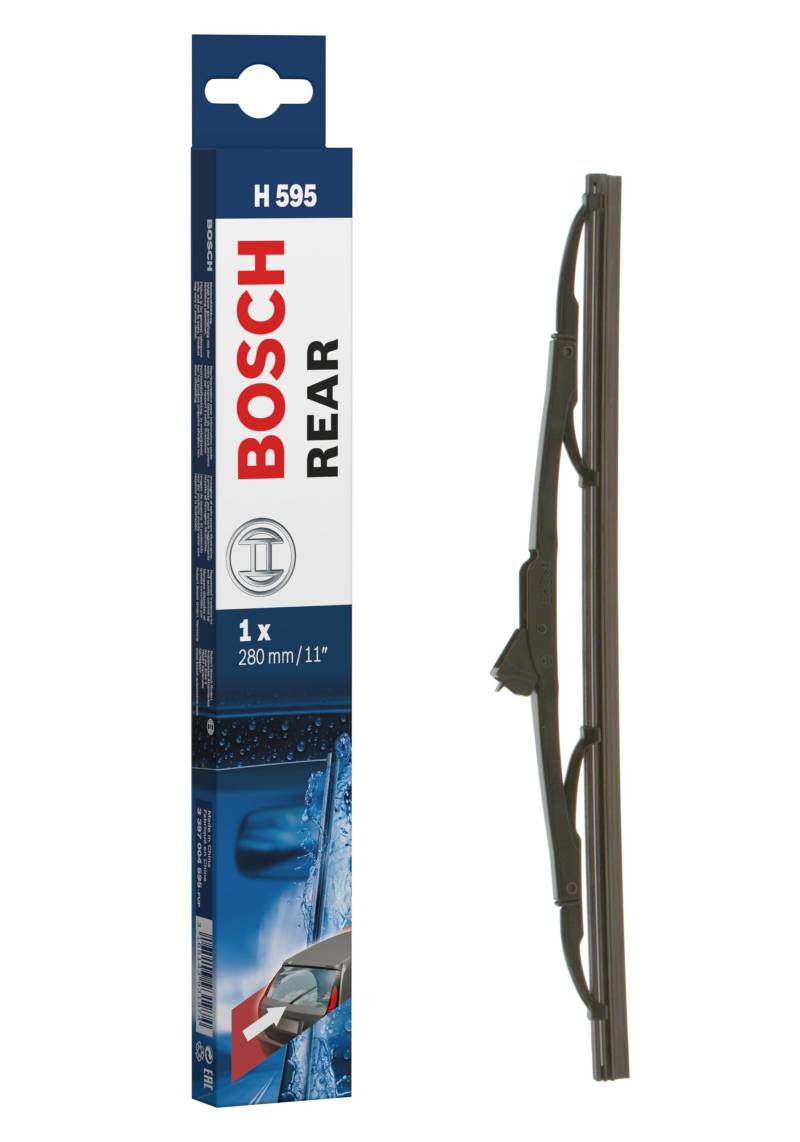 Bosch 3397004595 Wischblatt Heck H595 - Länge: 280, 3 397 004 595 von Bosch