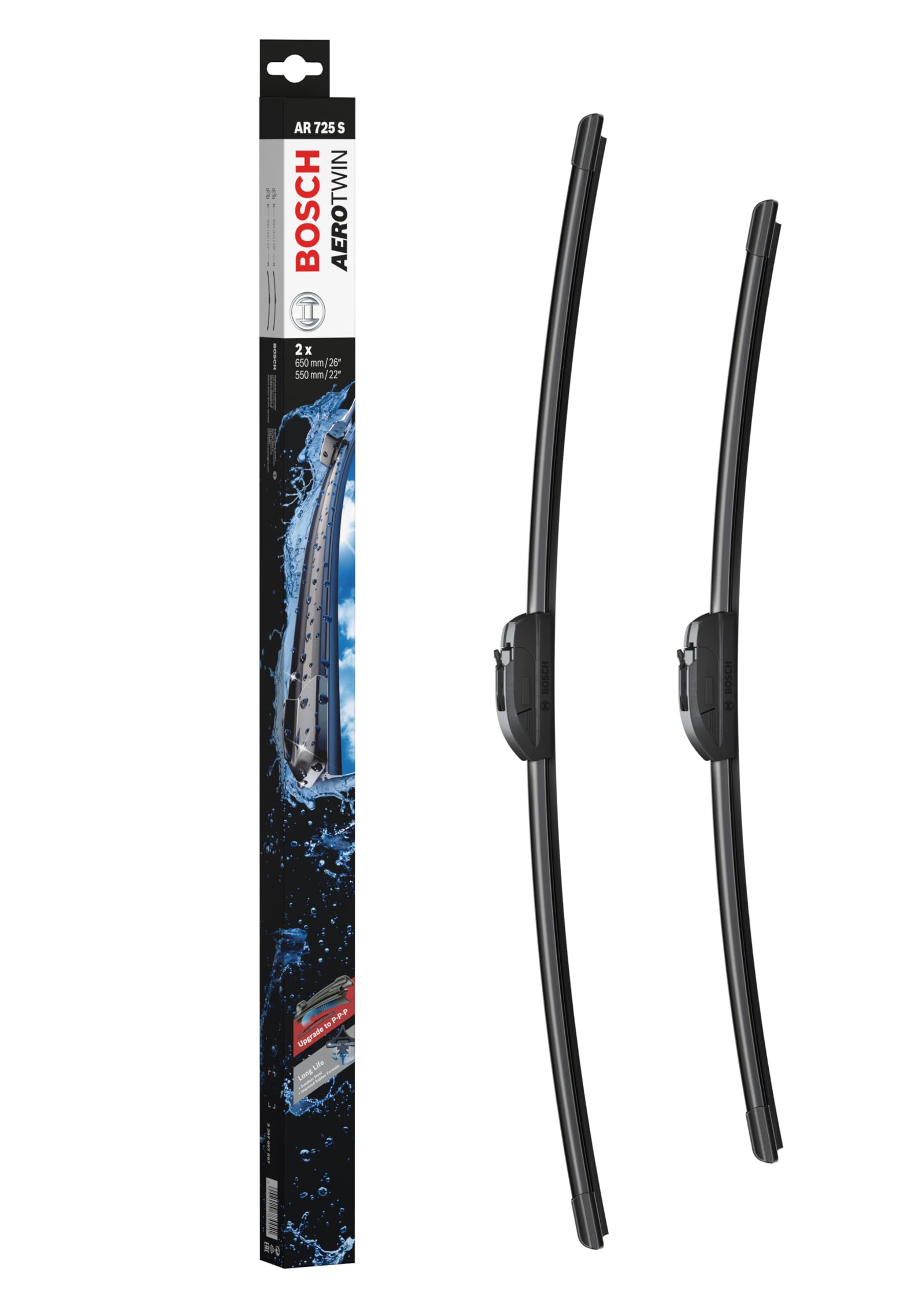 Bosch Scheibenwischer Aerotwin AR725S, Länge: 650mm/550mm – Set für Frontscheibe von Bosch