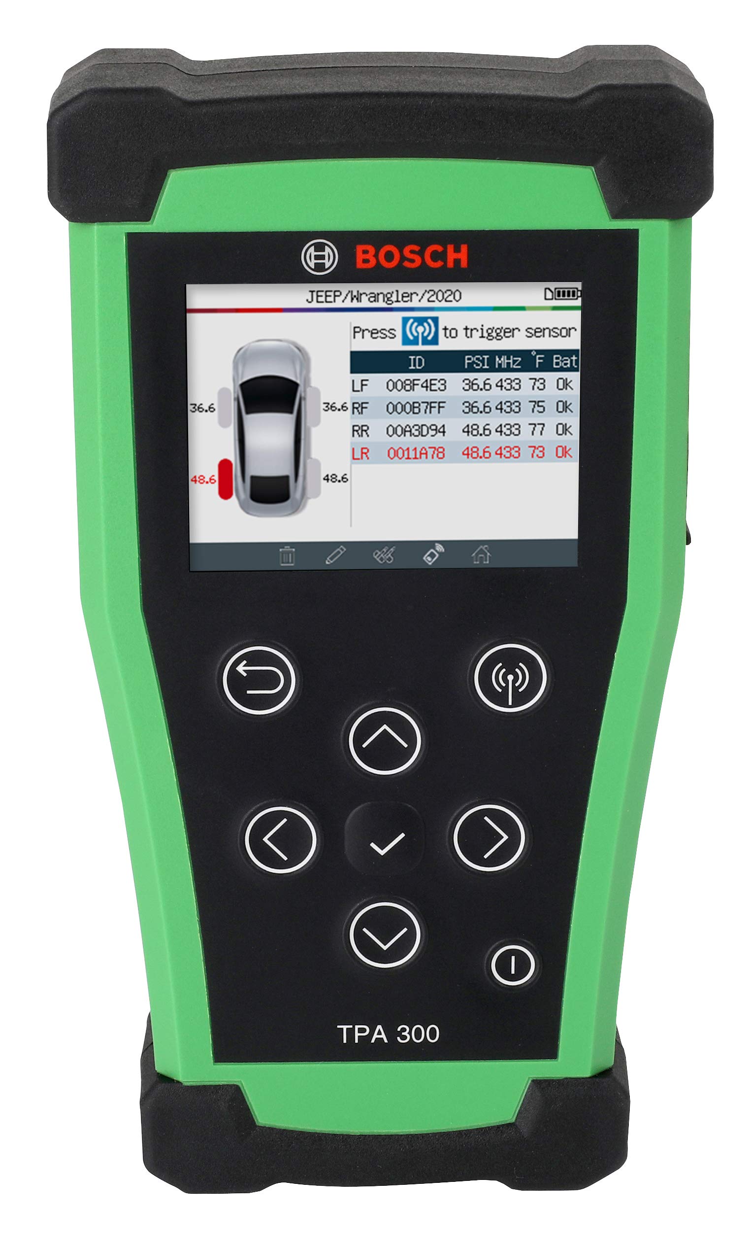 Bosch 3934 TPA 300 TPMS Programmierung, Aktivierung und ECU Reset-Werkzeug – kompatibel mit Allen OE- und Aftermarket-Sensoren groß von Bosch