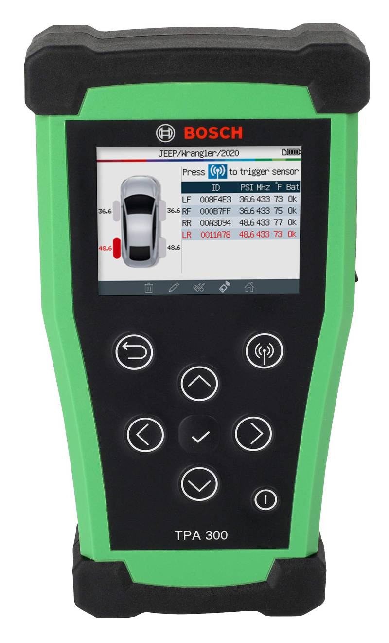 Bosch 3934 TPA 300 TPMS Programmier-, Aktivierungs- und Steuergeräte-Reset-Tool, kompatibel mit Allen OE- und Aftermarket-Sensoren von Bosch