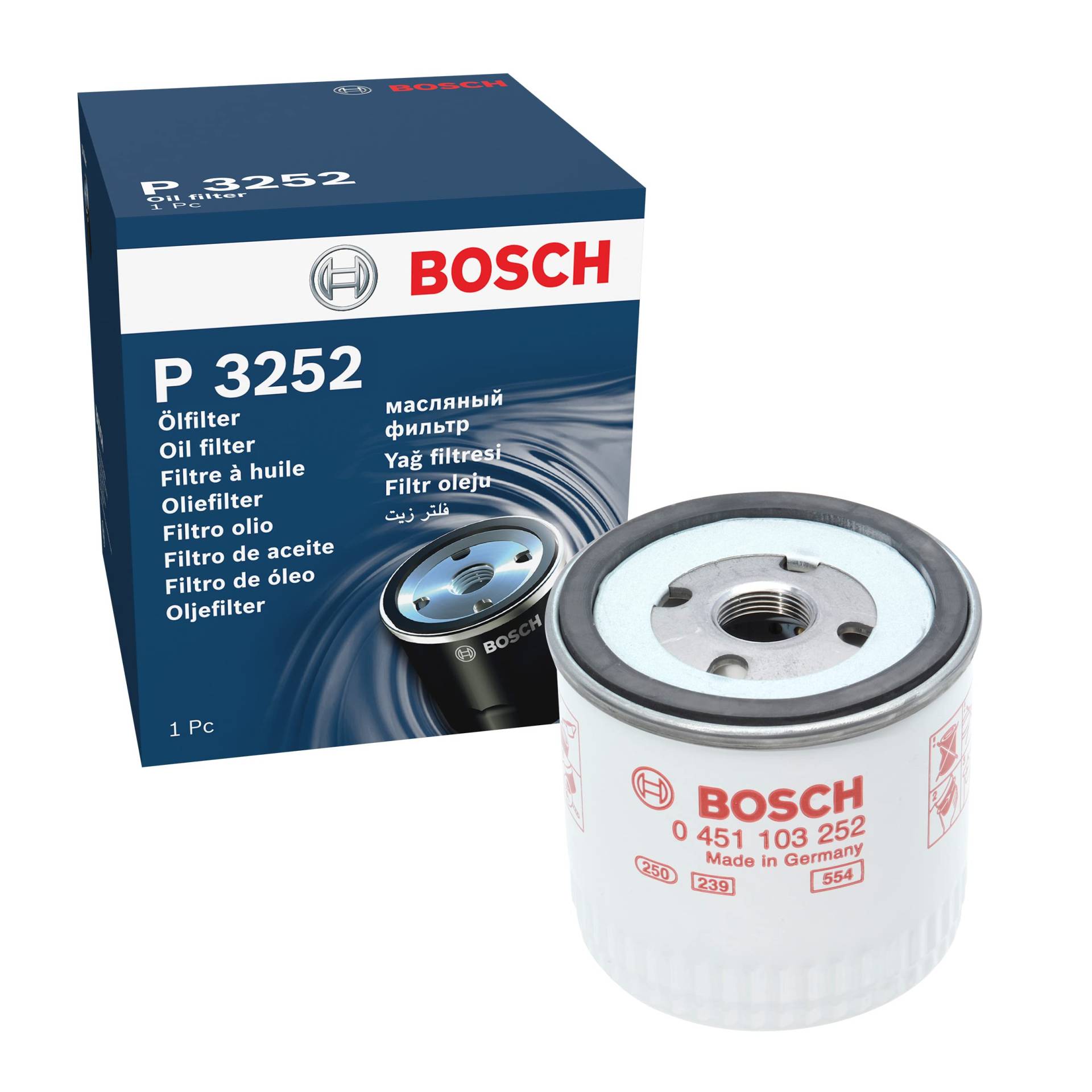 Bosch Automotive P3252 - Ölfilter Auto von Bosch