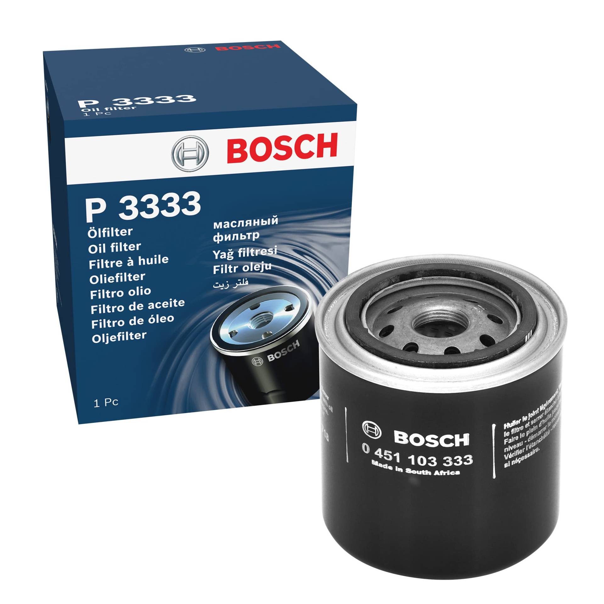 Bosch Automotive P3333 - Ölfilter Auto von Bosch Automotive