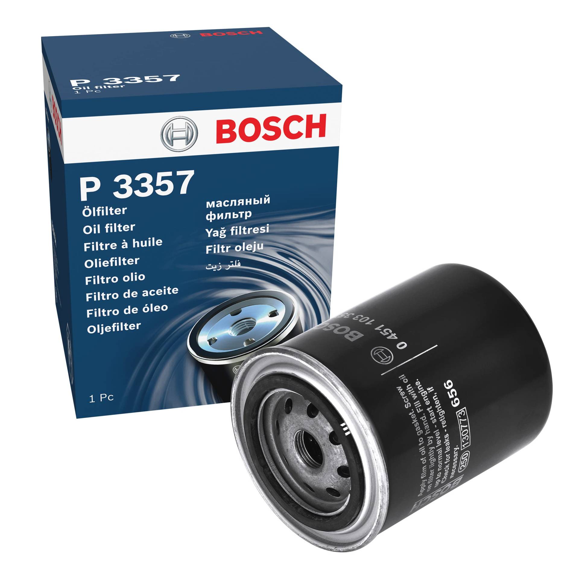 Bosch Automotive P3357 - Ölfilter Auto von Bosch Automotive