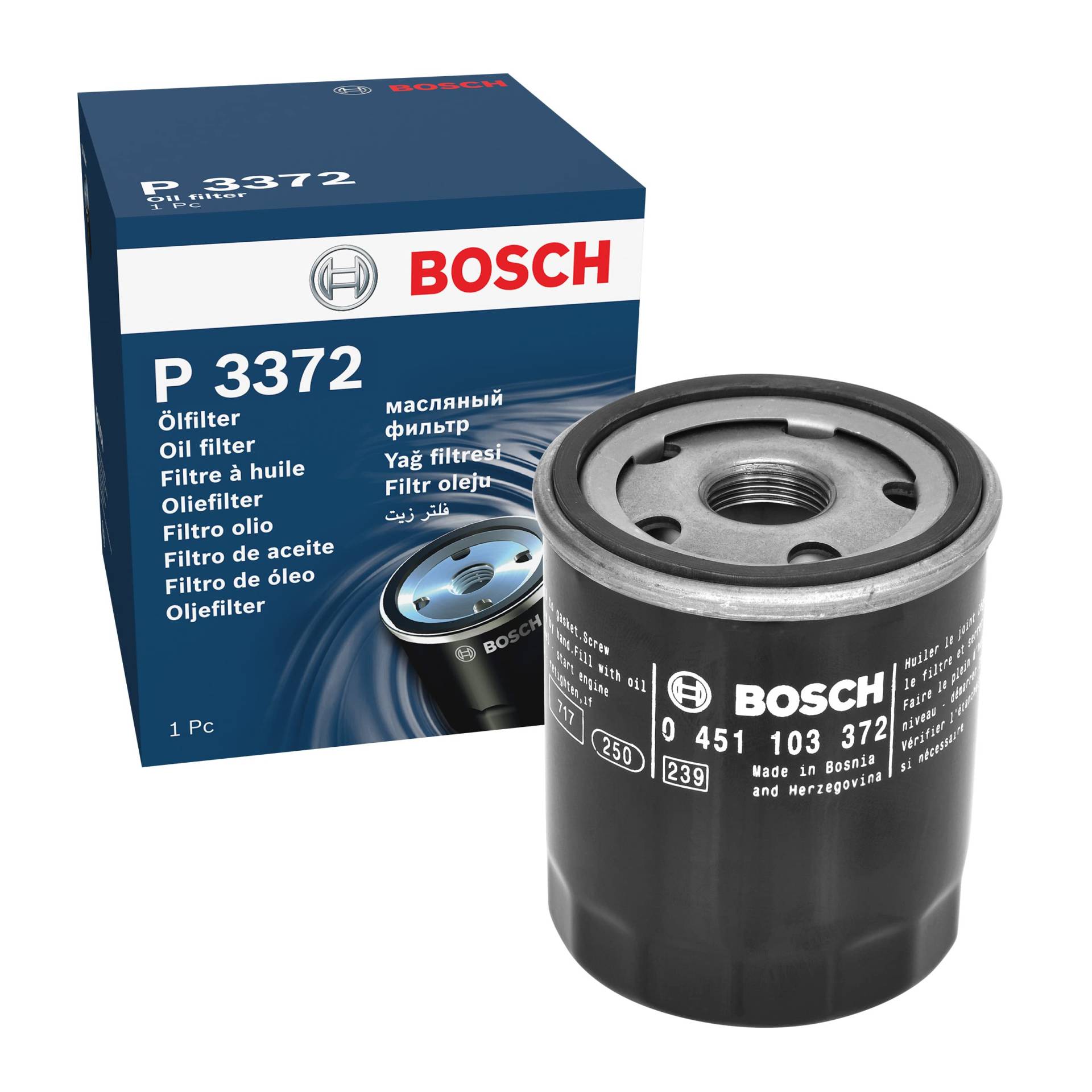 Bosch Automotive P3372 - Ölfilter Auto von Bosch