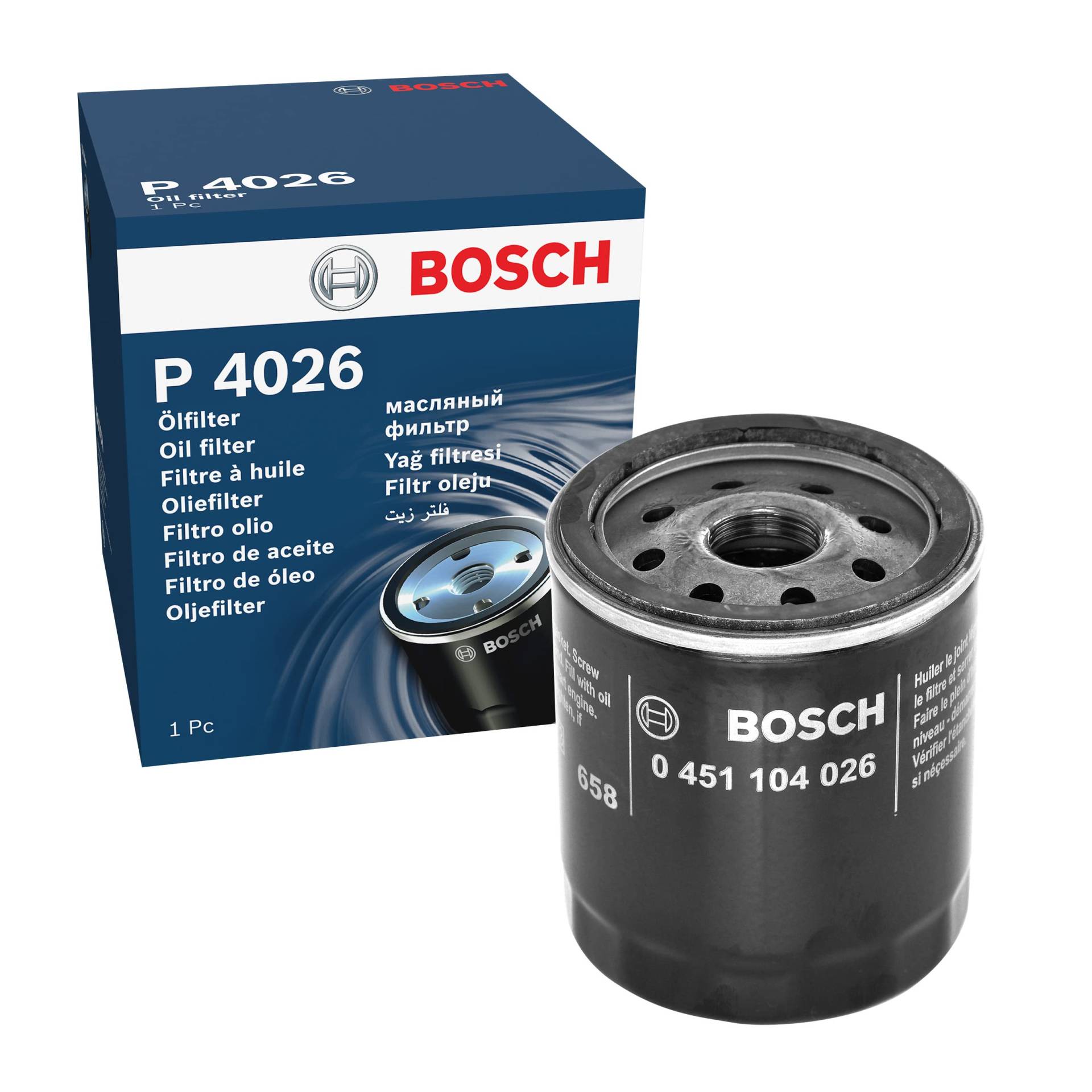 Bosch Automotive P4026 - Ölfilter Auto von Bosch Automotive