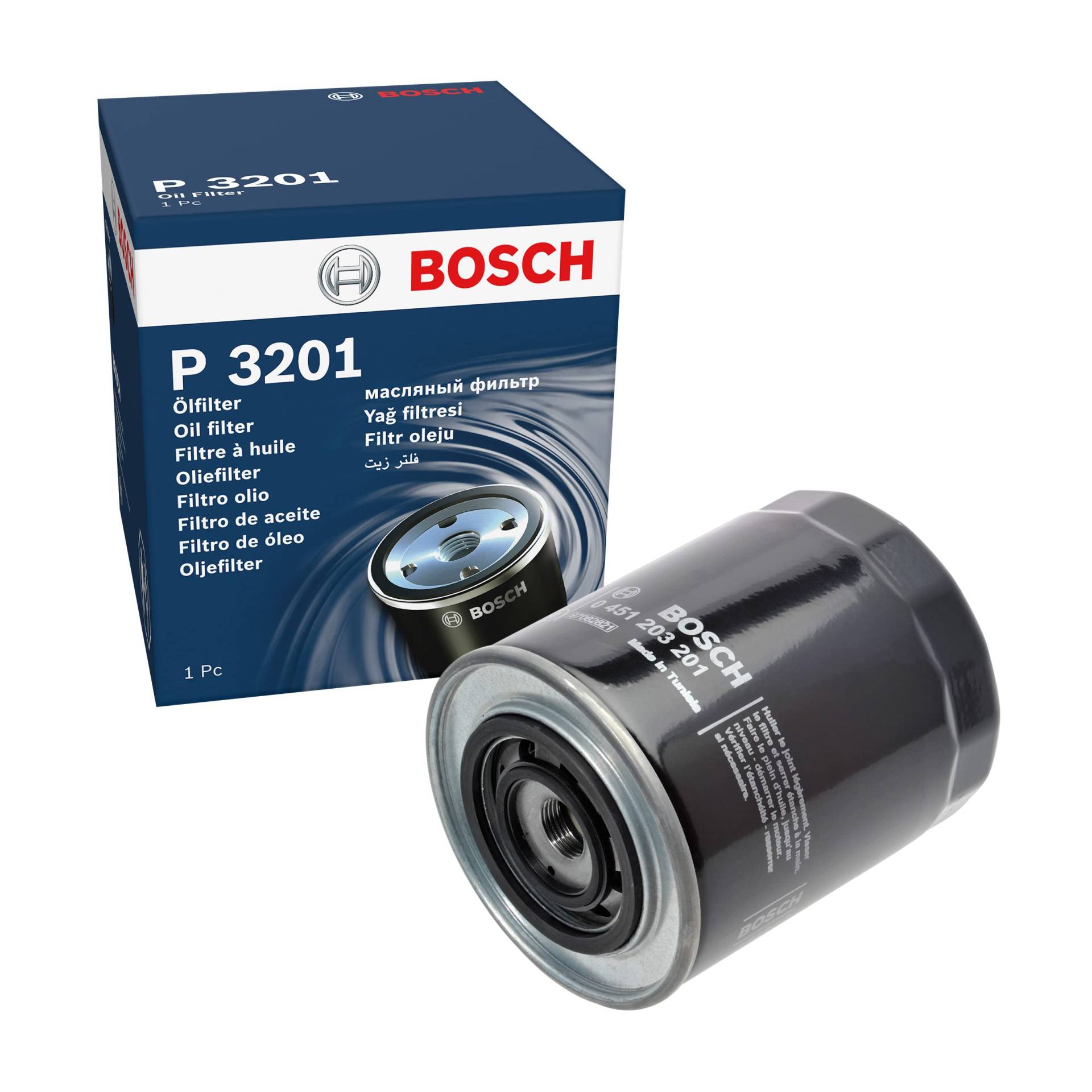 Bosch Automotive P3201 - Ölfilter Auto von Bosch