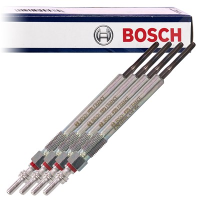 Bosch 4x Glühkerze Duraterm [Hersteller-Nr. 0250403014] für Alfa Romeo, Chevrolet, Citroën, Fiat, Ford, Lancia, Opel, Peugeot von Bosch