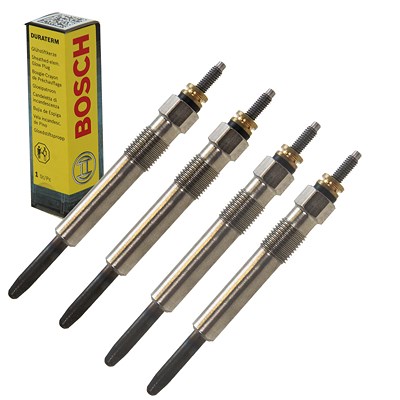 Bosch 4x Glühkerze Duraterm GLP024 für Ford von Bosch