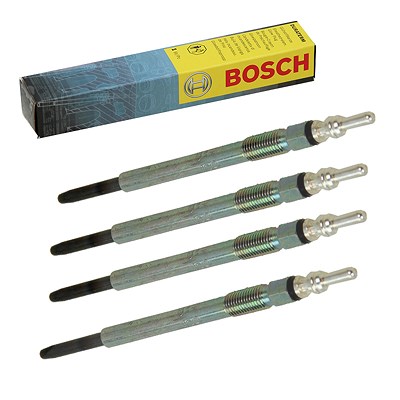 Bosch 4x Glühkerze Duraterm GLP094 für Citroën, Fiat, Ford, Mazda, Mini, Peugeot, Suzuki, Toyota, Volvo von Bosch